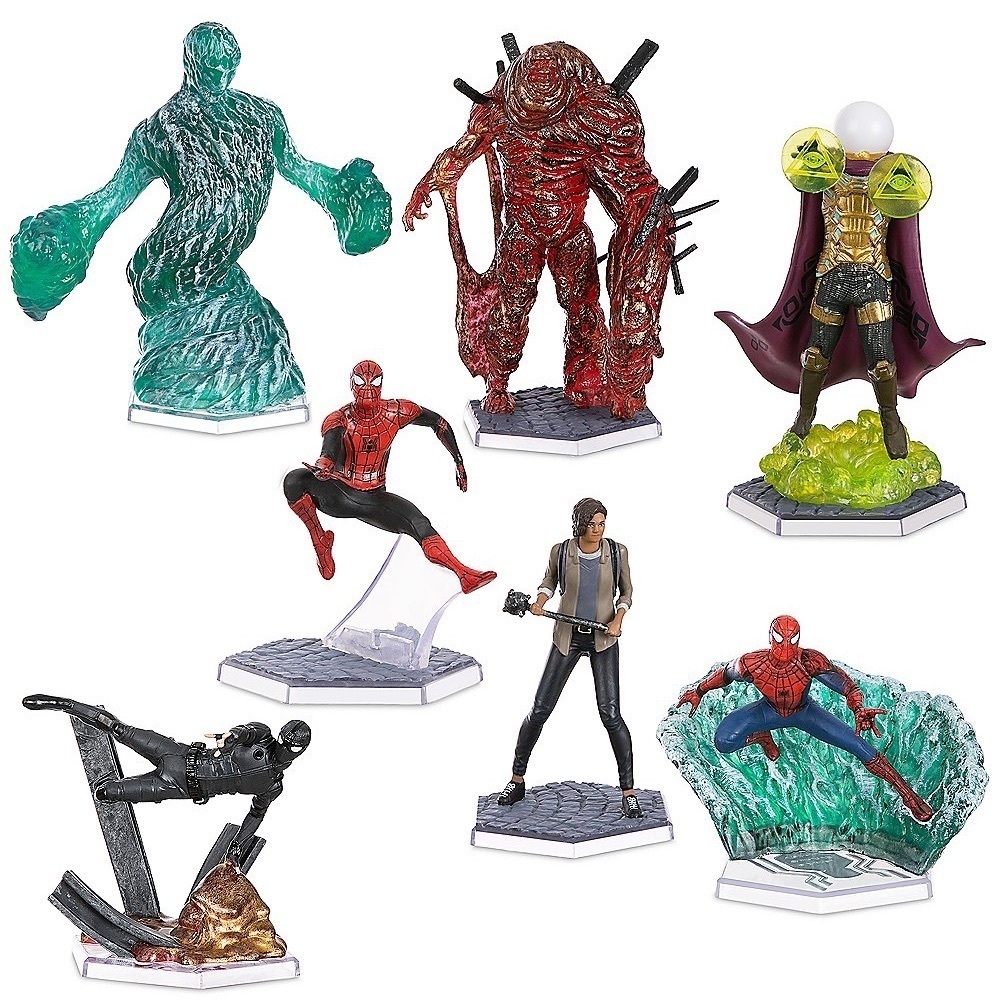 SPIDER MAN Far From Home Figure Toy Play Set